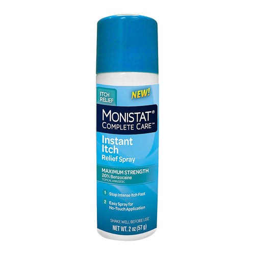 Monistat Instant Itch Relief Spray, 2 Oz